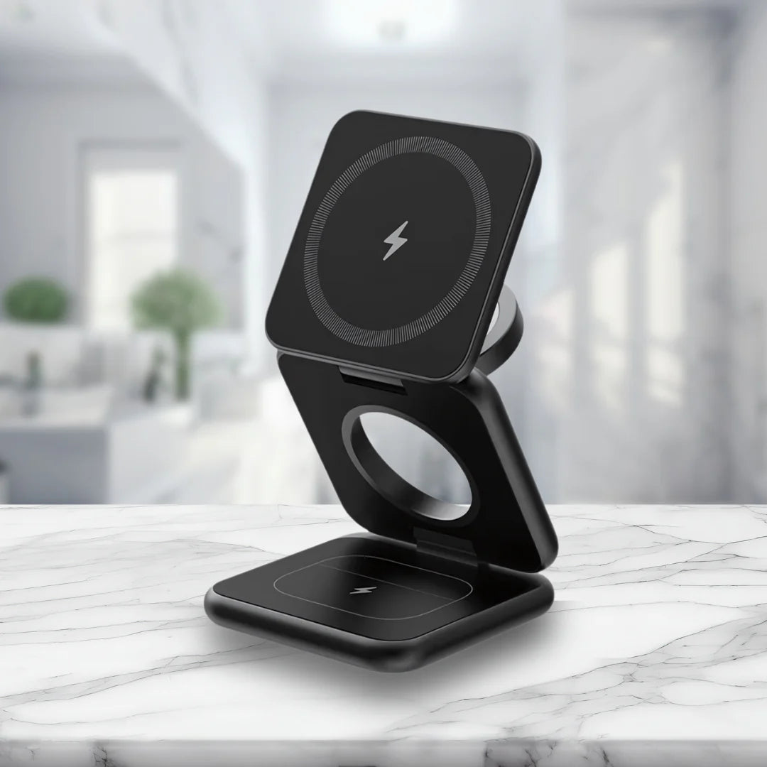 Cobra 3-in-1 Fast Wireless Charging Station