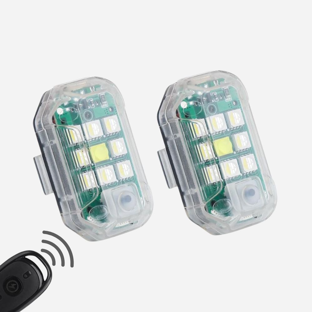 Wireless Remote Control Anti-Collision Led Strobe Lights