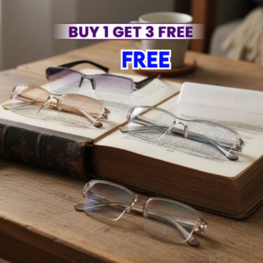 Bifocal Colored Adaptive Power Reading Glasses – Buy 1 Get 3 Free