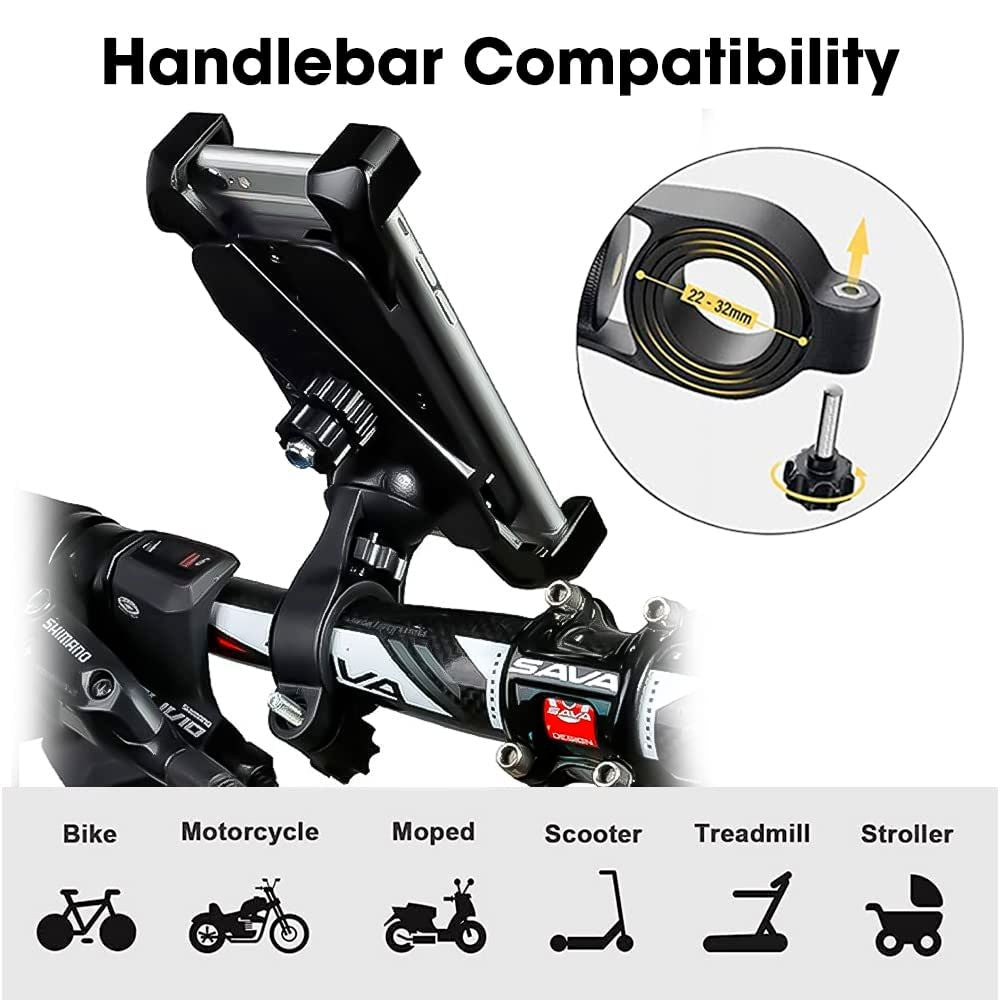 Waterproof Anti-shake Phone Mount for Bike
