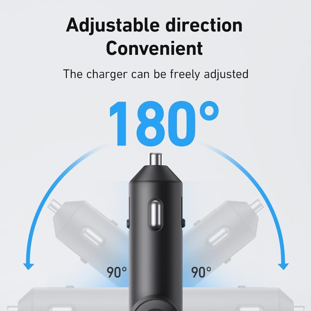 4 In 1 Portable Car Charger