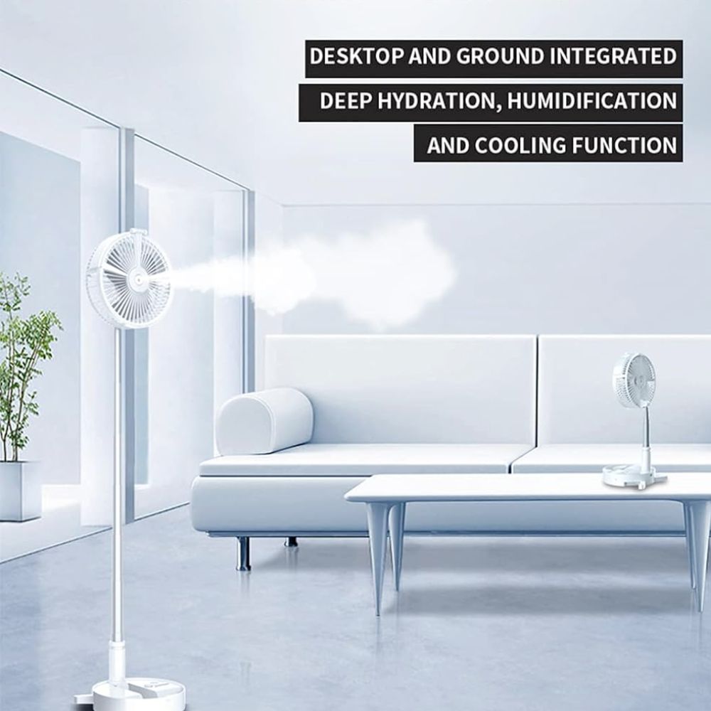 5 In 1 Smart Fan with Led light