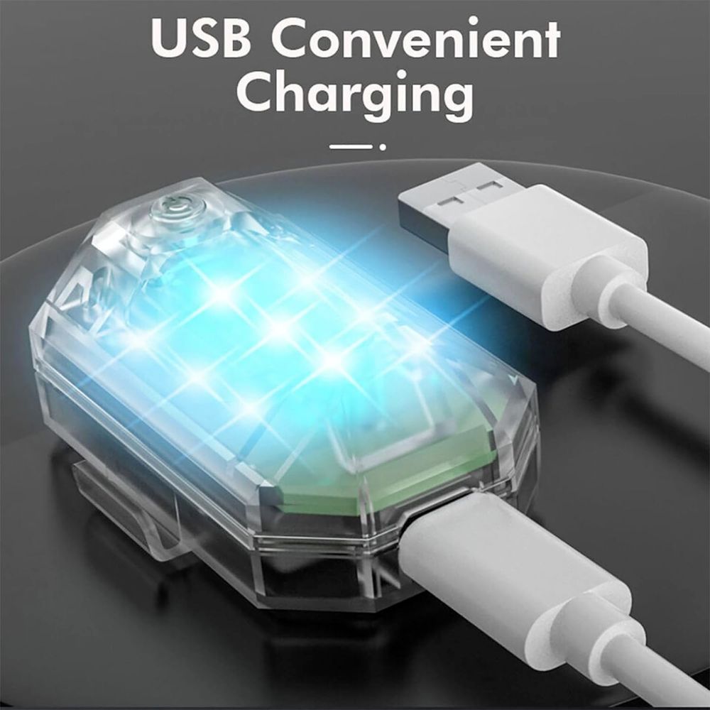 Wireless Remote Control Anti-Collision Led Strobe Lights