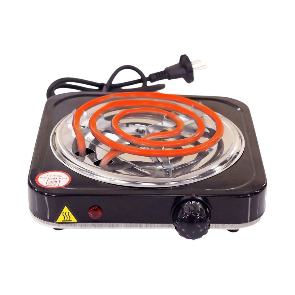 Electric Flameless Cooking Stove with Heat Adjustment