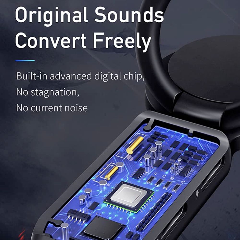 Digital Ring Holder with Audio & Charger Adapter