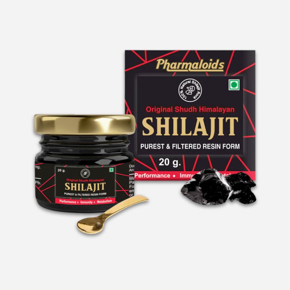 Himalayan Pure Shilajit Resin for Stamina Boosts & Endurance 20g