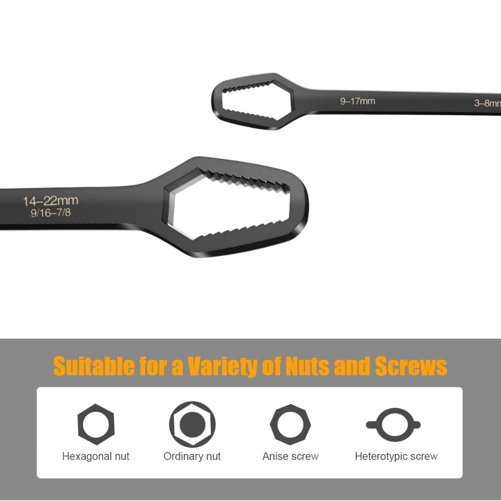 Multifunctional Universal Wrench set