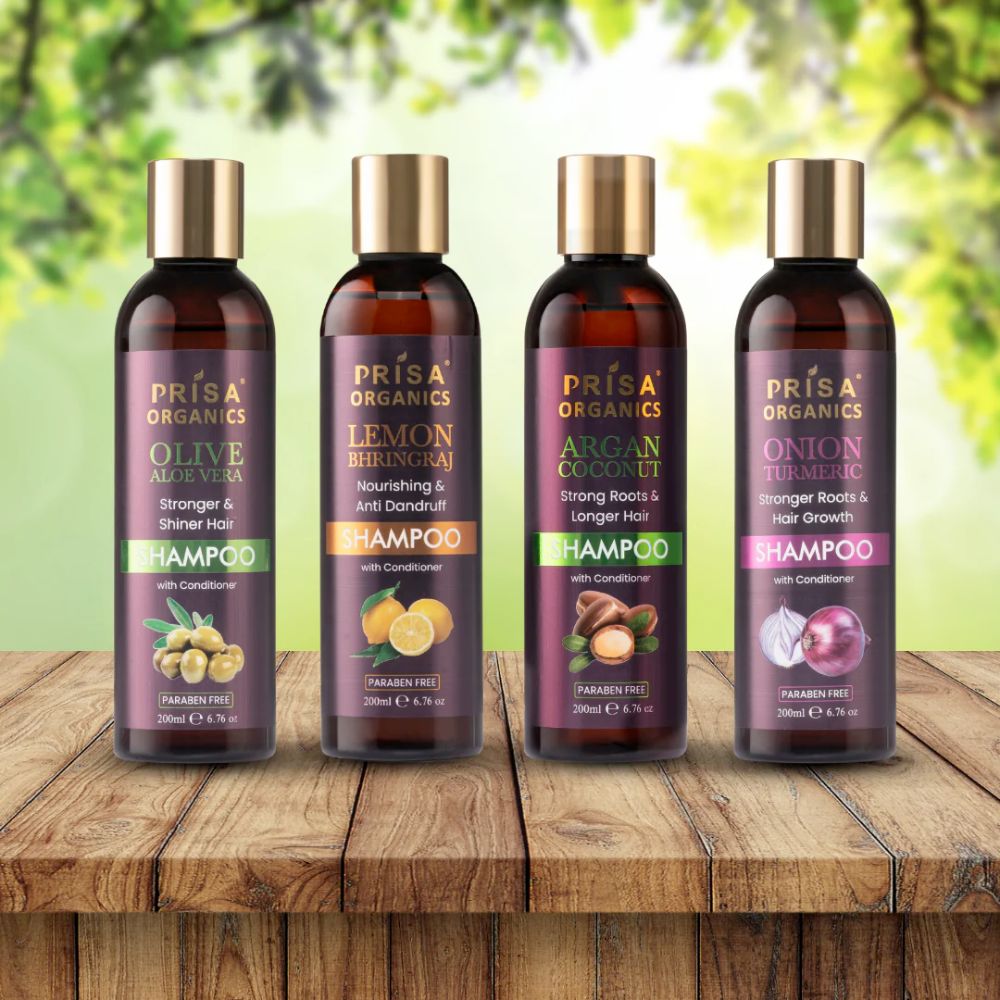 Onion Turmeric Shampoo With Conditioner For Hair Growth & Anti Hair fall, 200ml