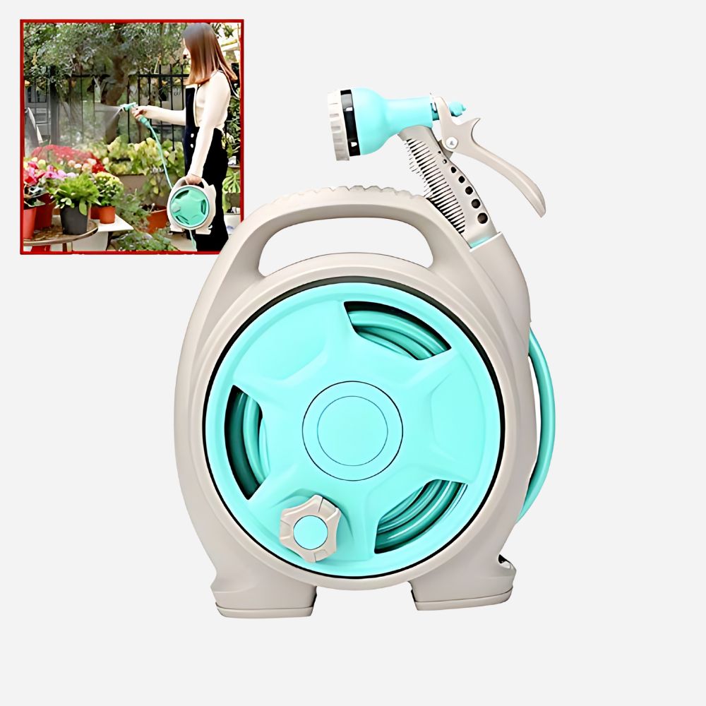 Portable Water Hose Retractable Reel Cart