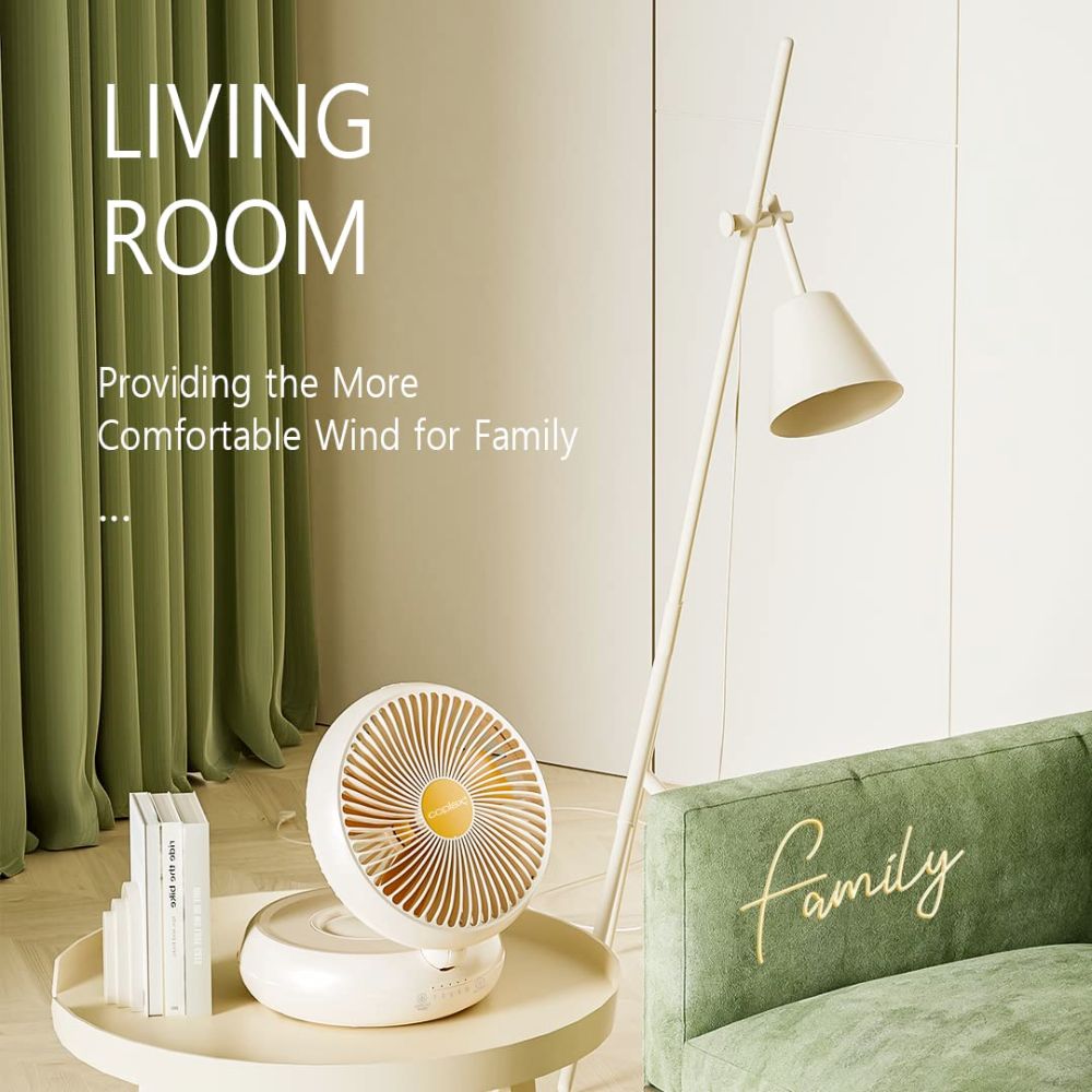 Rechargeable Remote Control Fan