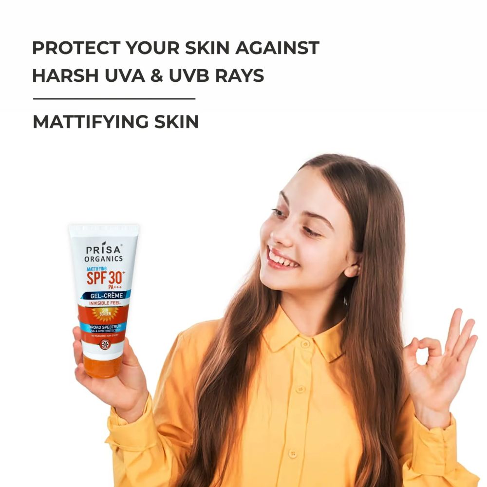 SPF 30 Sun Screen Gel Cream | Broad Spectrum UVA & UVB, PA+++ (100 g)