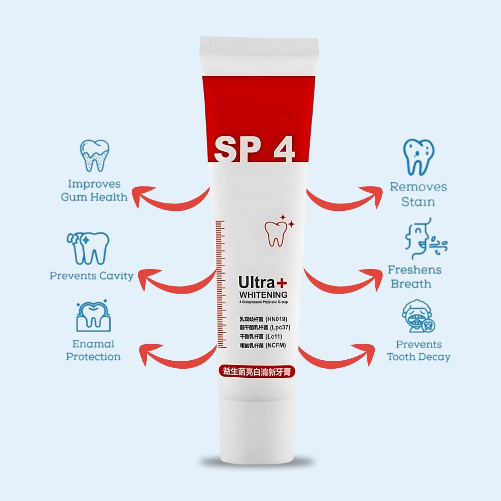 SP-4 Ultra+ Teeth Whitening Toothpaste (30g)