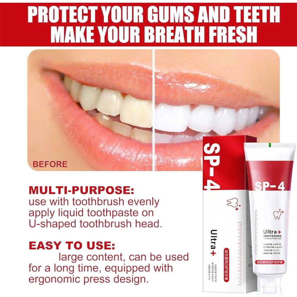 SP-4 Ultra+ Teeth Whitening Toothpaste (30g)
