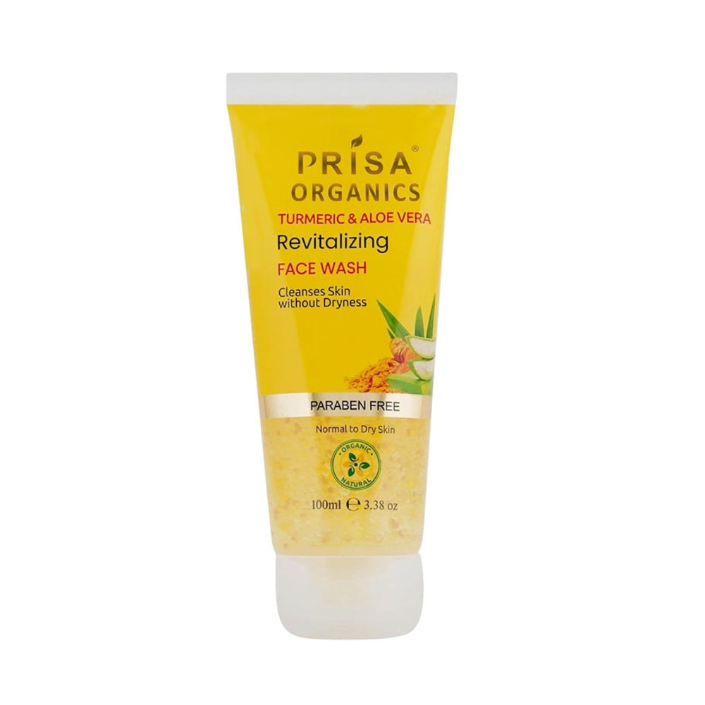 Prisa Organics Turmeric & Aloevera Revitalizing Face Wash
