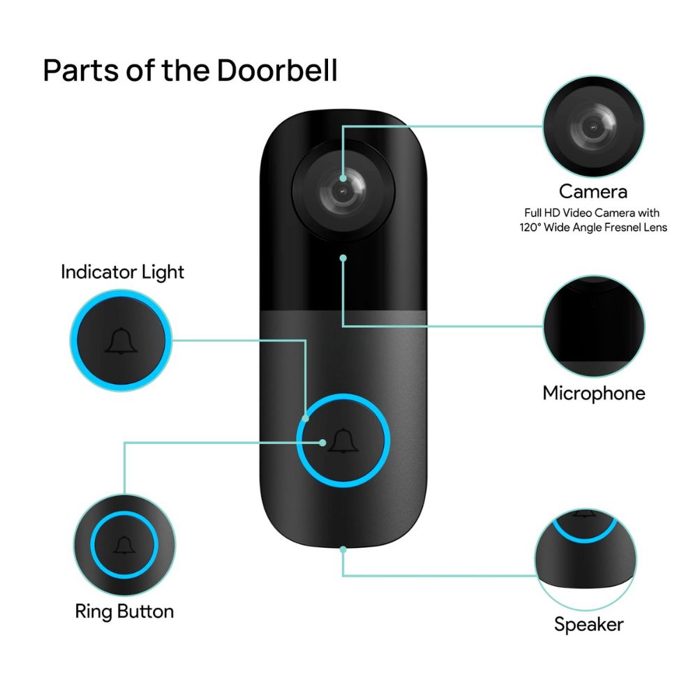 Wireless Doorbell With Camera