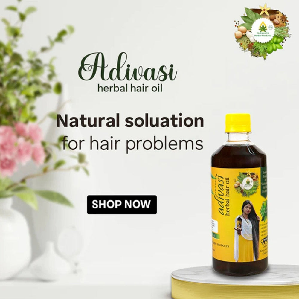 Adivasi Ayurvedic Hair Oil For Hair Growth (250ml)