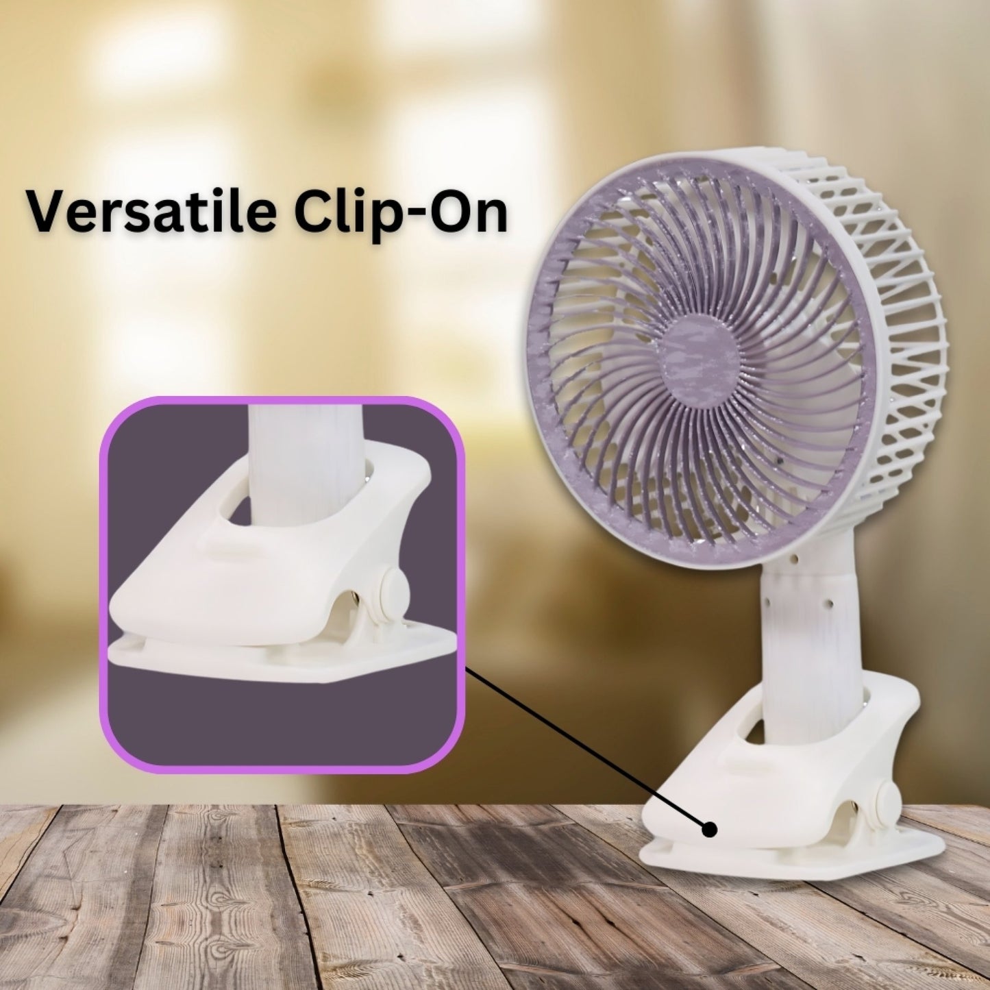 Portable Clip On Table Fan