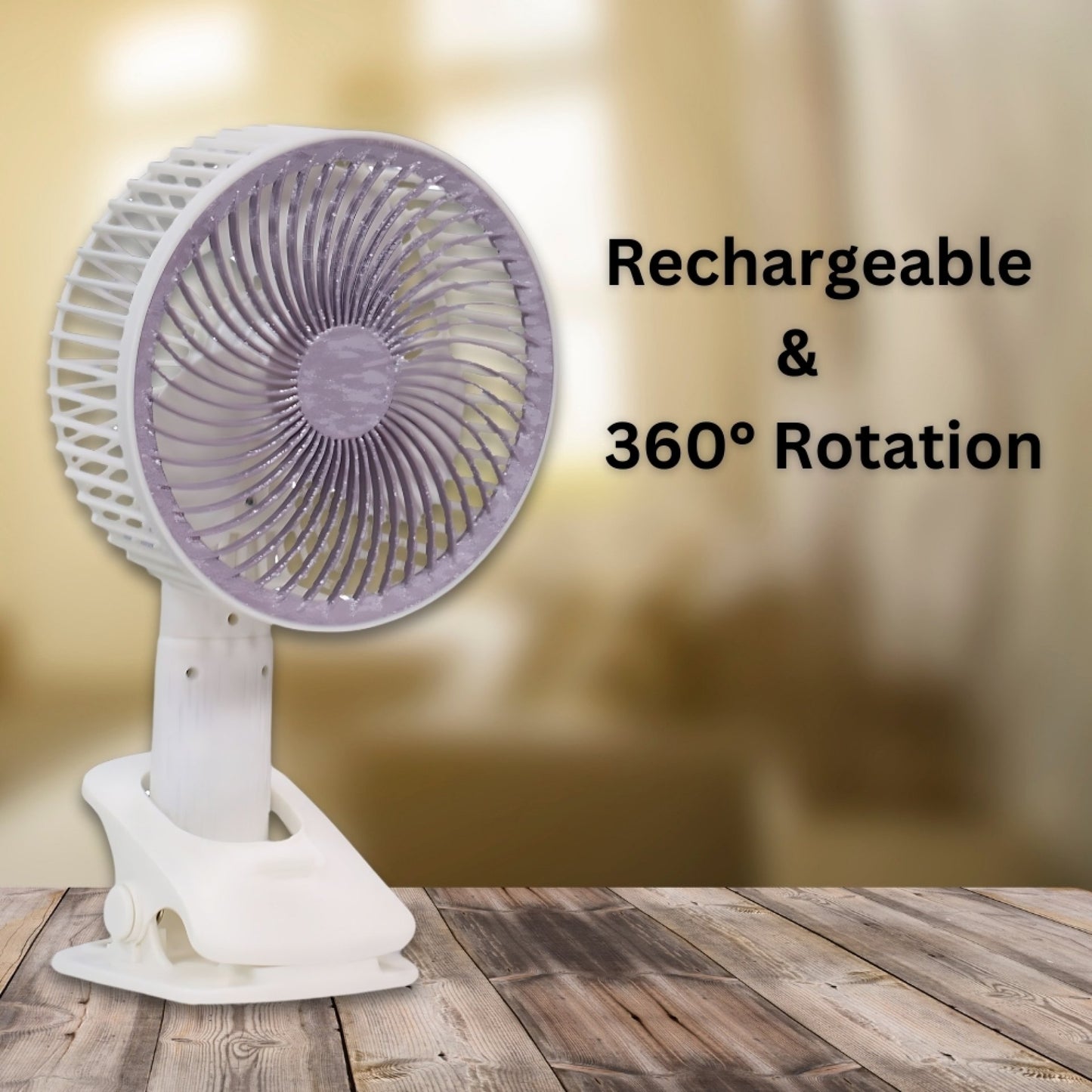 Portable Clip On Table Fan