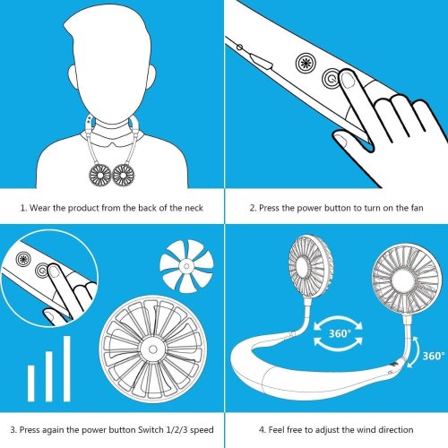 Rechargeable Personal Fan