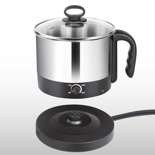 Multipurpose Electric Steel Cooking Pot