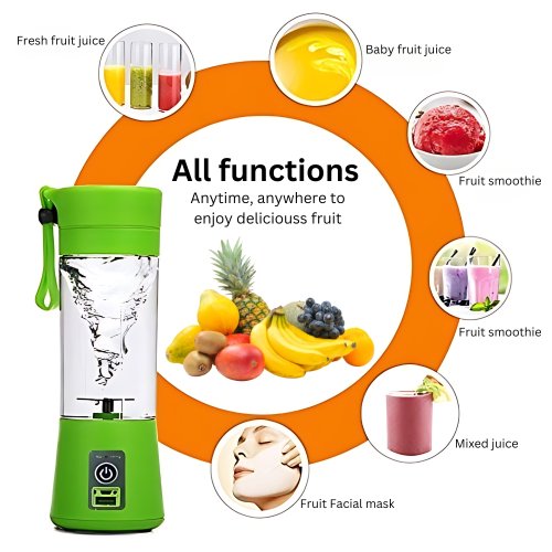Rechargeable Blender with Power Bank