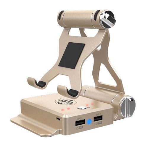 4 In 1 Foldable Mobile Stand With Power Bank And Speaker