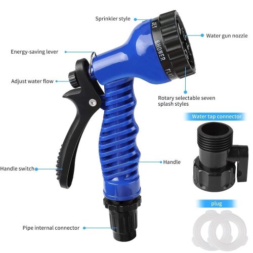 Magic Flexible Plastic Hose Pipe with Spray Gun