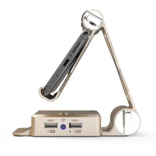 4 In 1 Foldable Mobile Stand With Power Bank And Speaker