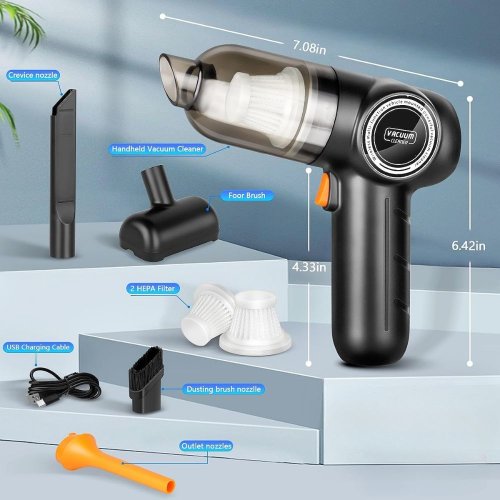 2 in 1 mini vacuum and blower