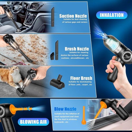 2 in 1 mini vacuum and blower