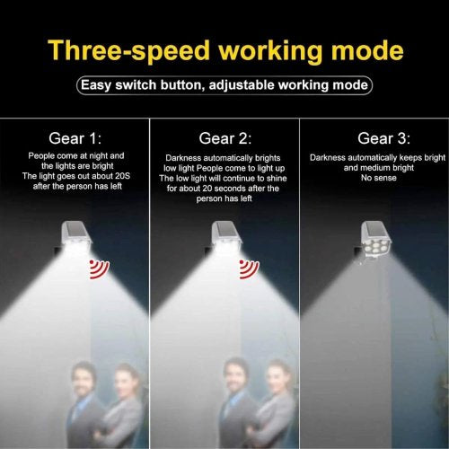 Solar Waterproof Security Light Camera Dummy