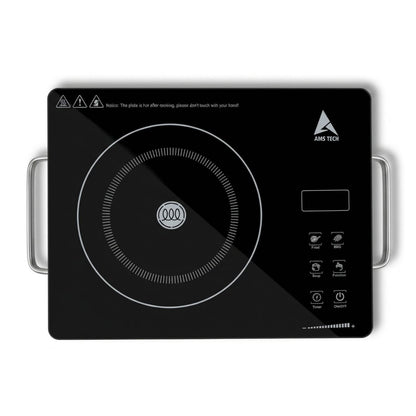 AMSTECH VEXA InfraCook 2000W | Infrared Cooktop | 4-Digit LED Display | 4 Hour Time | Super Heat Resistance | 1 Year Warranty at Dealers Point