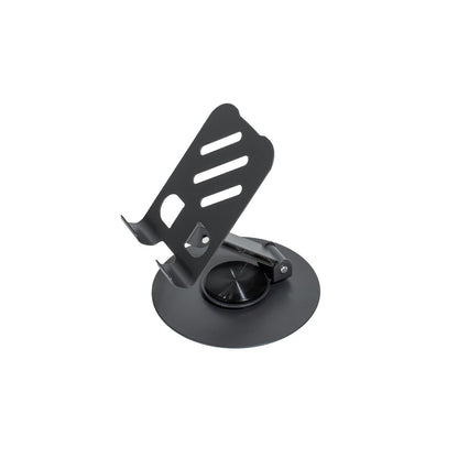 BEXT Adjustable Metal Phone Stand | 360° Rotation | Strong Suction Base | Desktop Mobile Holder | Universal Compatibility