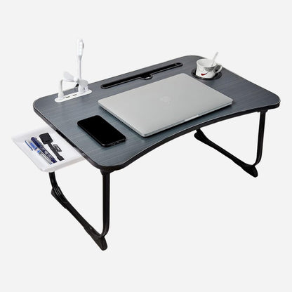 Smart Study Table For Bed With USB Port