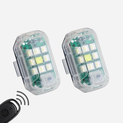Wireless Remote Control Anti-Collision Led Strobe Lights