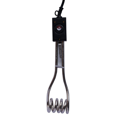 Singer IR07 1000W Immersion Water Heater | Copper Heating Element | Water Level Indicator | ISI Certified | 2 Years Warranty