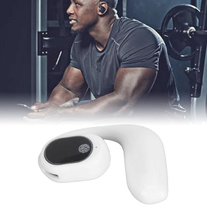 Clip-On Wireless Bluetooth Calling Earphone with Display | Open Ear Design | Bluetooth 5.4