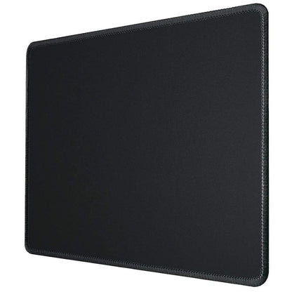 BEXT (2Pcs) Gaming Mouse Pad / Mouse Mat (23×19×0.2 cm) | Non-Slip Rubber Base | Waterproof Surface |(Black)