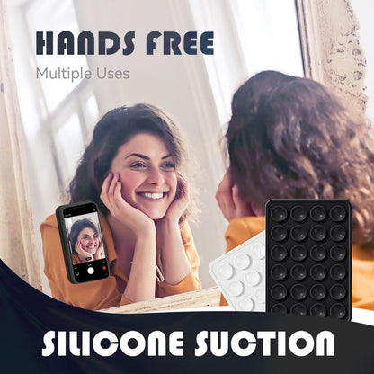 BEXT Silicone Suction Phone Case for Hands-Free Use | Reusable Phone Suction Holder for Mirror, Shower & Glass Surfaces