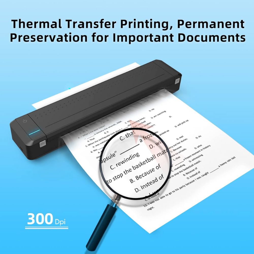 Portable Wireless Thermal Printer