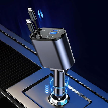 4 In 1 Portable Car Charger