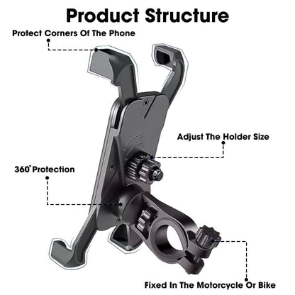 Waterproof Anti-shake Phone Mount for Bike