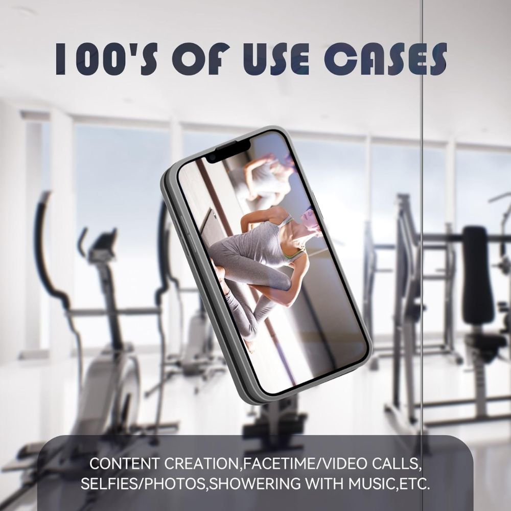 BEXT Silicone Suction Phone Case for Hands-Free Use | Reusable Phone Suction Holder for Mirror, Shower & Glass Surfaces