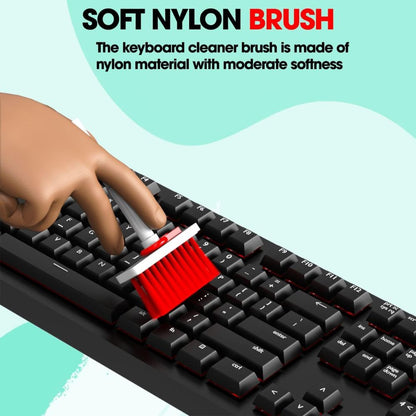 BEXT 5-in-1 Multi-Function Keyboard & Laptop Cleaning Kit | Gadget & Earphone Cleaning Tools with Keycap Puller