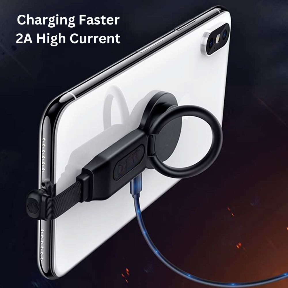Digital Ring Holder with Audio & Charger Adapter