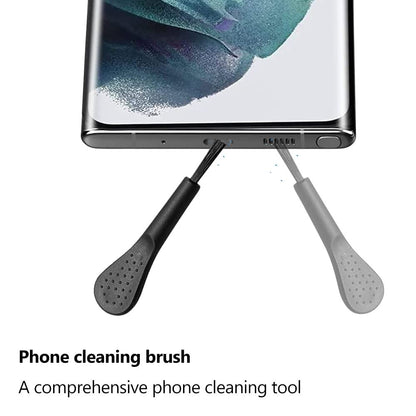 BEXT (4Pcs) USB Type-C Dust Plug with Cleaning Brush | Anti-Dust Charging Port Protector