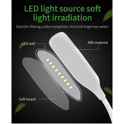BEXT Portable USB LED Desk Light | Flexible & Adjustable Eye Protection Table Lamp for Laptop & Reading