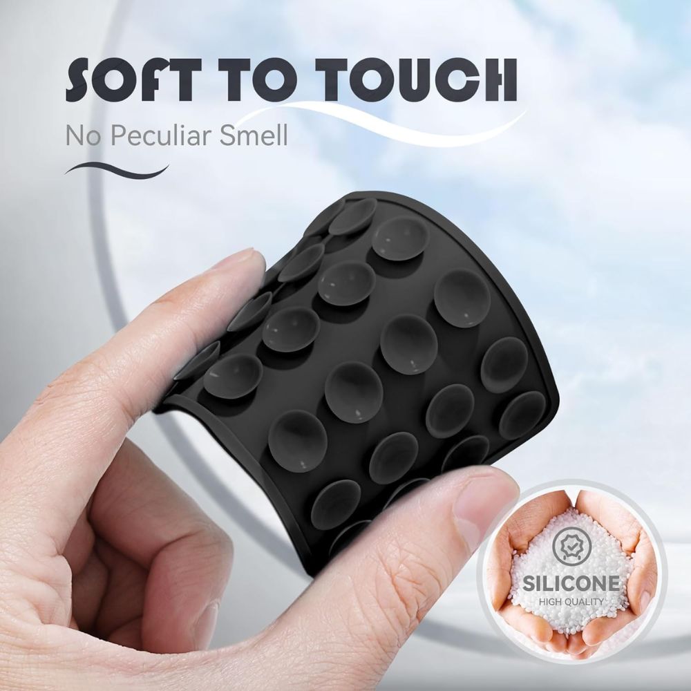 BEXT Silicone Suction Phone Case for Hands-Free Use | Reusable Phone Suction Holder for Mirror, Shower & Glass Surfaces