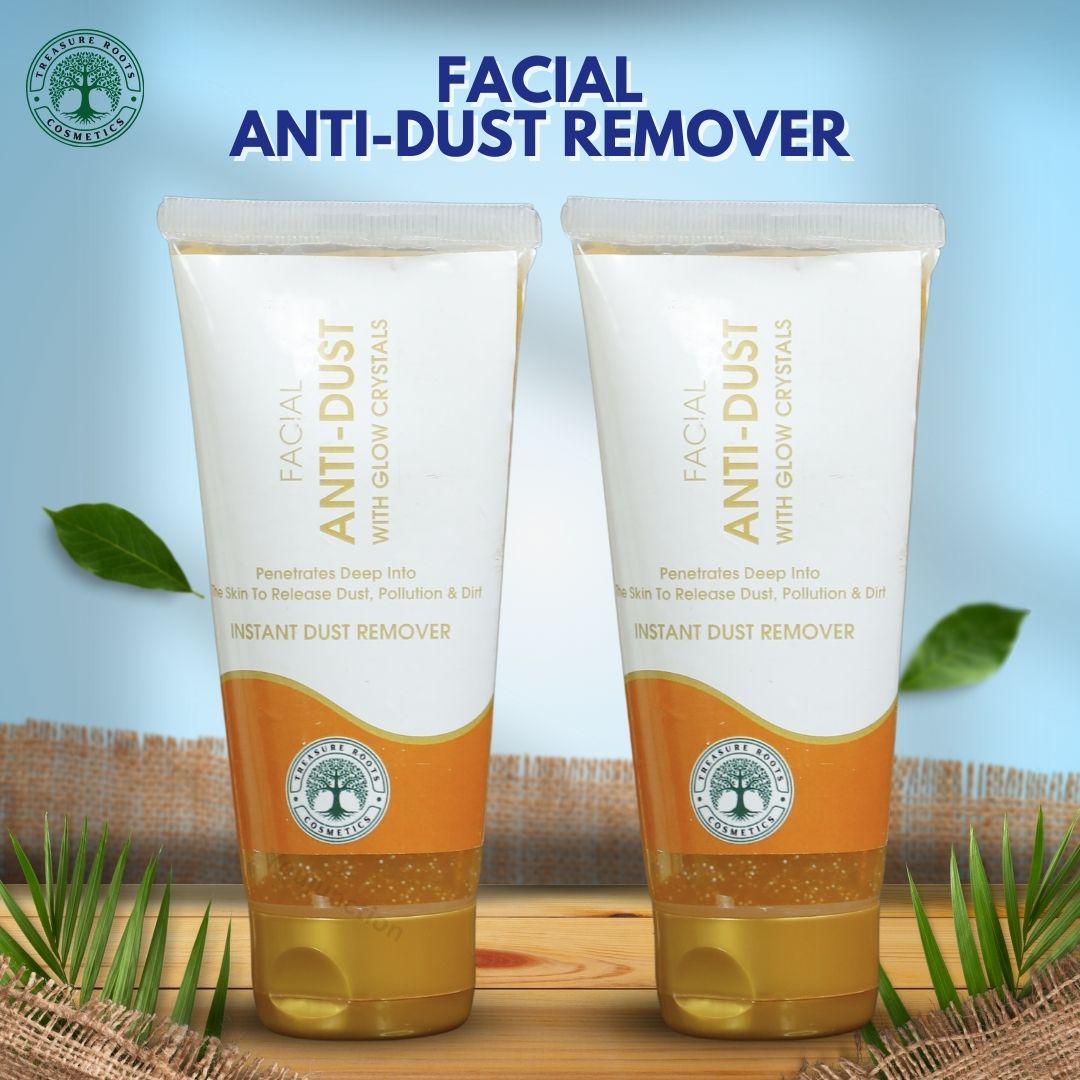 Facial Anti-Dust Remover with Glow Crystals Instant Dust Remover (100g)