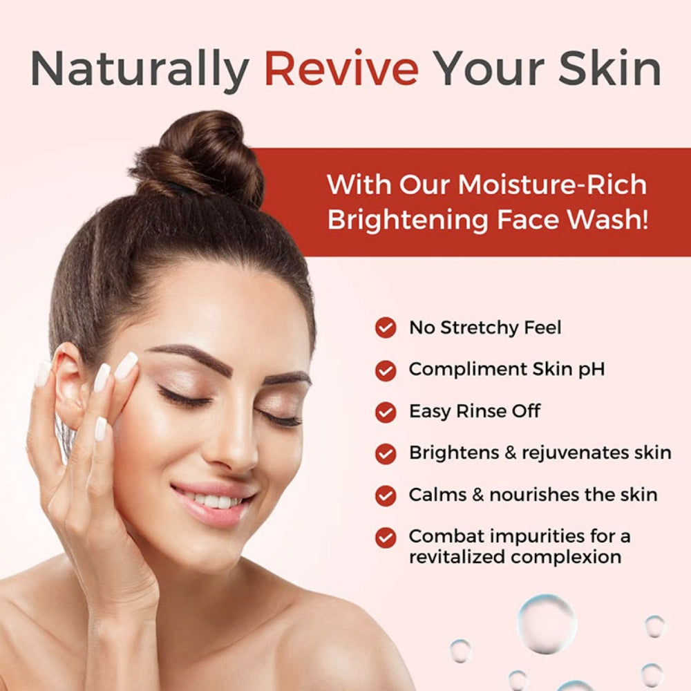 Prisa Organics Grape Wine Skin Brightening Face Wash